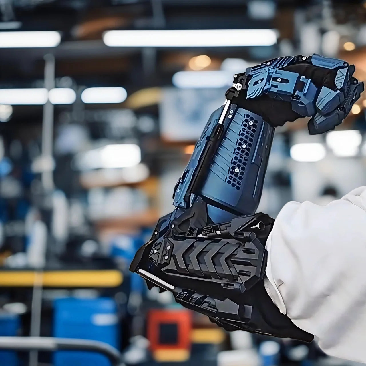 Custom-Fit Cyberpunk Mechanical Arm Armor - Full Arm Coverage