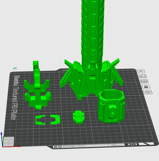 Retractable Sword STL for 3D Printing | Mecha-Style Trigger Switch | DIY Prop Design