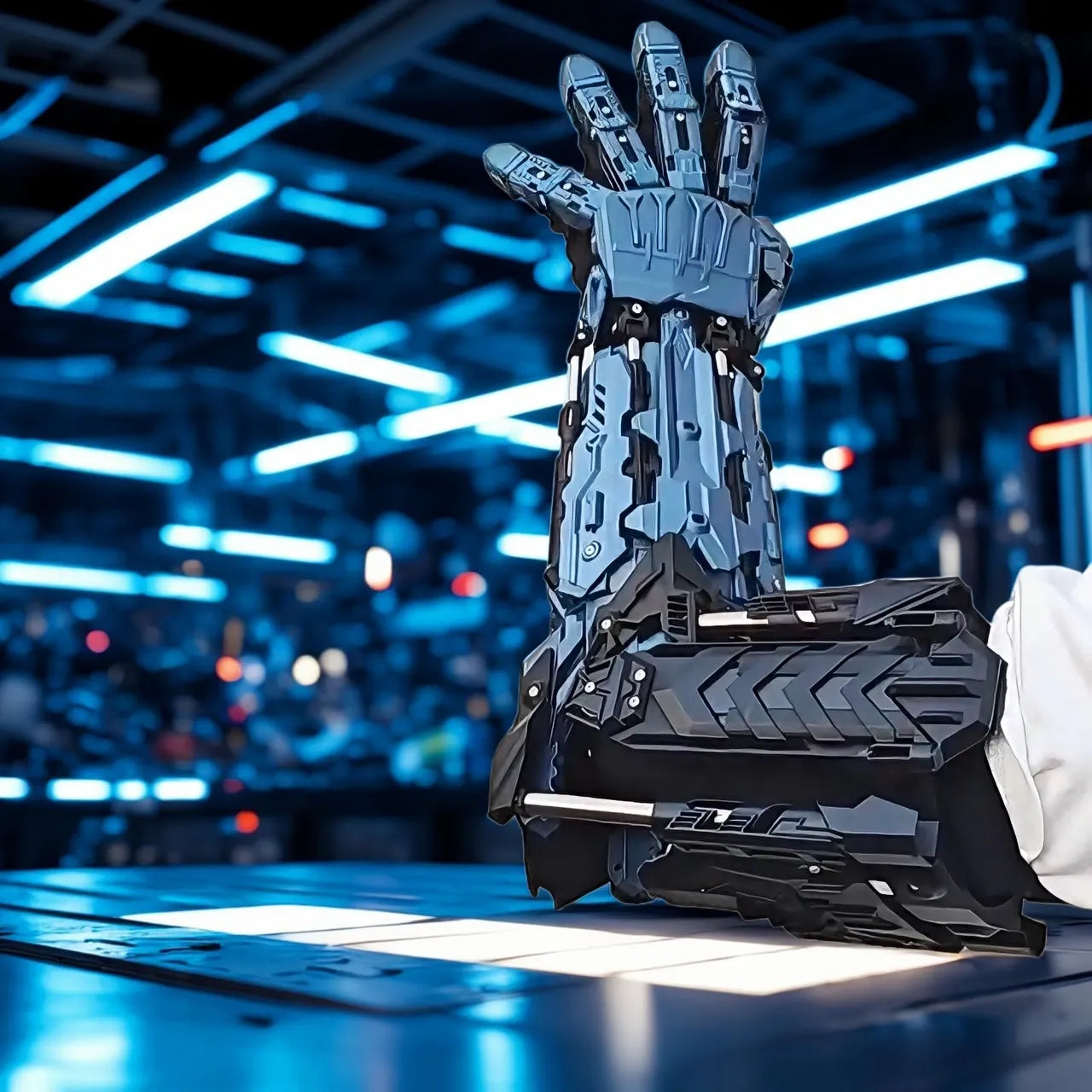 Custom-Fit Cyberpunk Mechanical Arm Armor - Full Arm Coverage